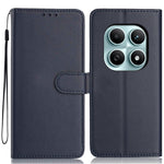 For Xiaomi Poco M8 5G / Redmi Note 15 5G (Global) Wallet Case with Strap / Multiple Card Slots Solid Color Leather Stand Phone Cover