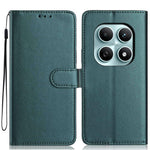 For Xiaomi Poco M8 5G / Redmi Note 15 5G (Global) Wallet Case with Strap / Multiple Card Slots Solid Color Leather Stand Phone Cover