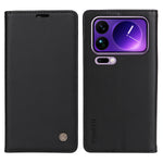 YIKATU For Xiaomi 17 Pro Max Phone Cases  Magnetic Closure PU Leather Mobile Cover