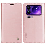 YIKATU For Xiaomi 17 Pro Max Phone Cases  Magnetic Closure PU Leather Mobile Cover