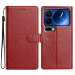 For Xiaomi 17 Pro Max Leather Case Wallet Stand Phone Cover with Handy Strap