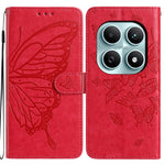For Xiaomi Poco M8 5G / Redmi Note 15 5G (Global) Case Butterfly Imprinted Wallet Stand PU Leather Flip Phone Cover with Strap