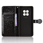 For Oppo F31 Pro+ 5G  /  A6 GT 5G Wallet Case Dot Pattern Imprint PU Leather Phone Cover with Wrist Strap