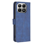 BINFEN COLOR For Xiaomi 15T Phone Case  Wallet Stand Geometry Imprinted Leather Cover