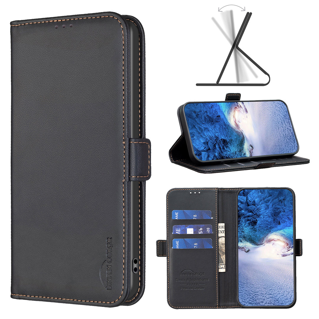 BINFEN COLOR For Xiaomi 15T Case  BF31  PU Leather Flip Folio Phone Wallet Cover