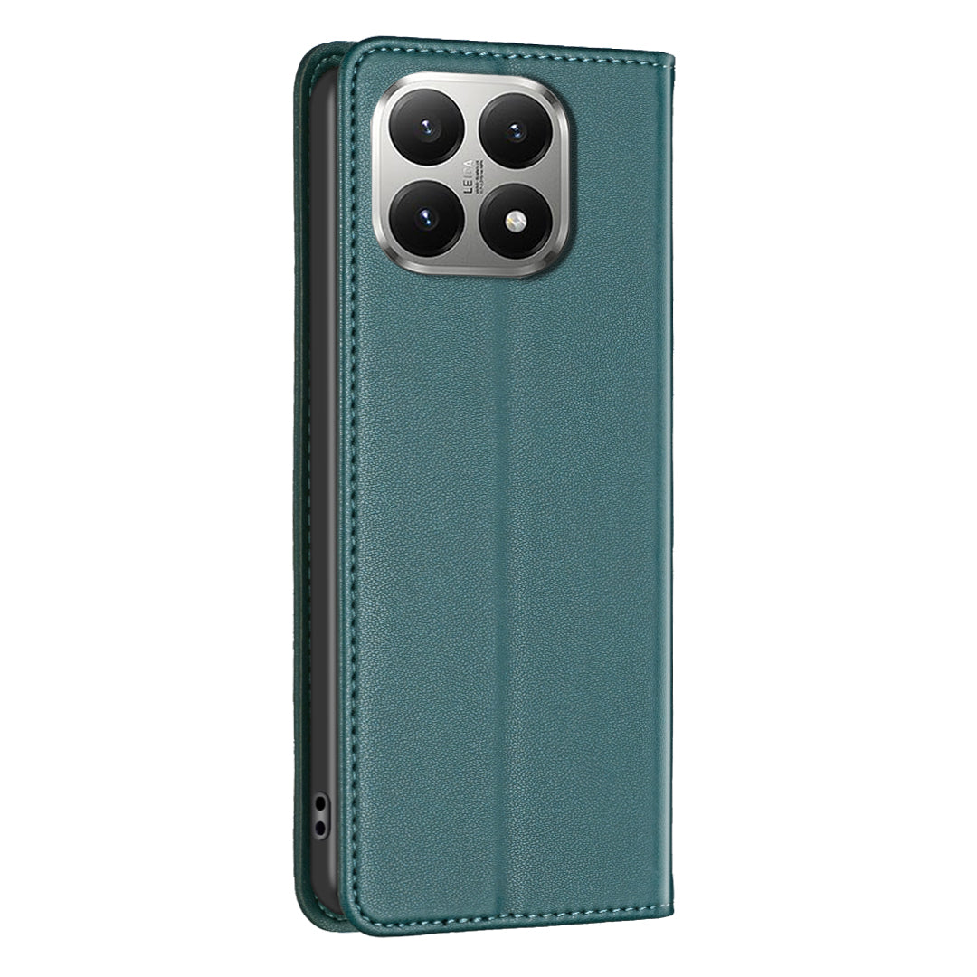 BINFEN COLOR For Xiaomi 15T Leather Case  BF18 Phone Stand Cover with Card Slots