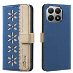 BINFEN COLOR Läderfodral för Xiaomi 15T BF36 Blommönster mobilskal RFID-blockerande plånboksställ