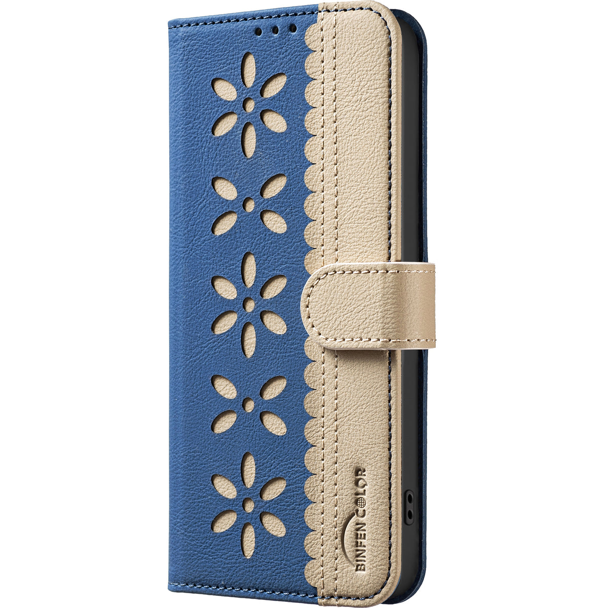 BINFEN COLOR For Xiaomi 15T Leather Case  BF36 Floral Pattern Phone Cover RFID Blocking Wallet Stand
