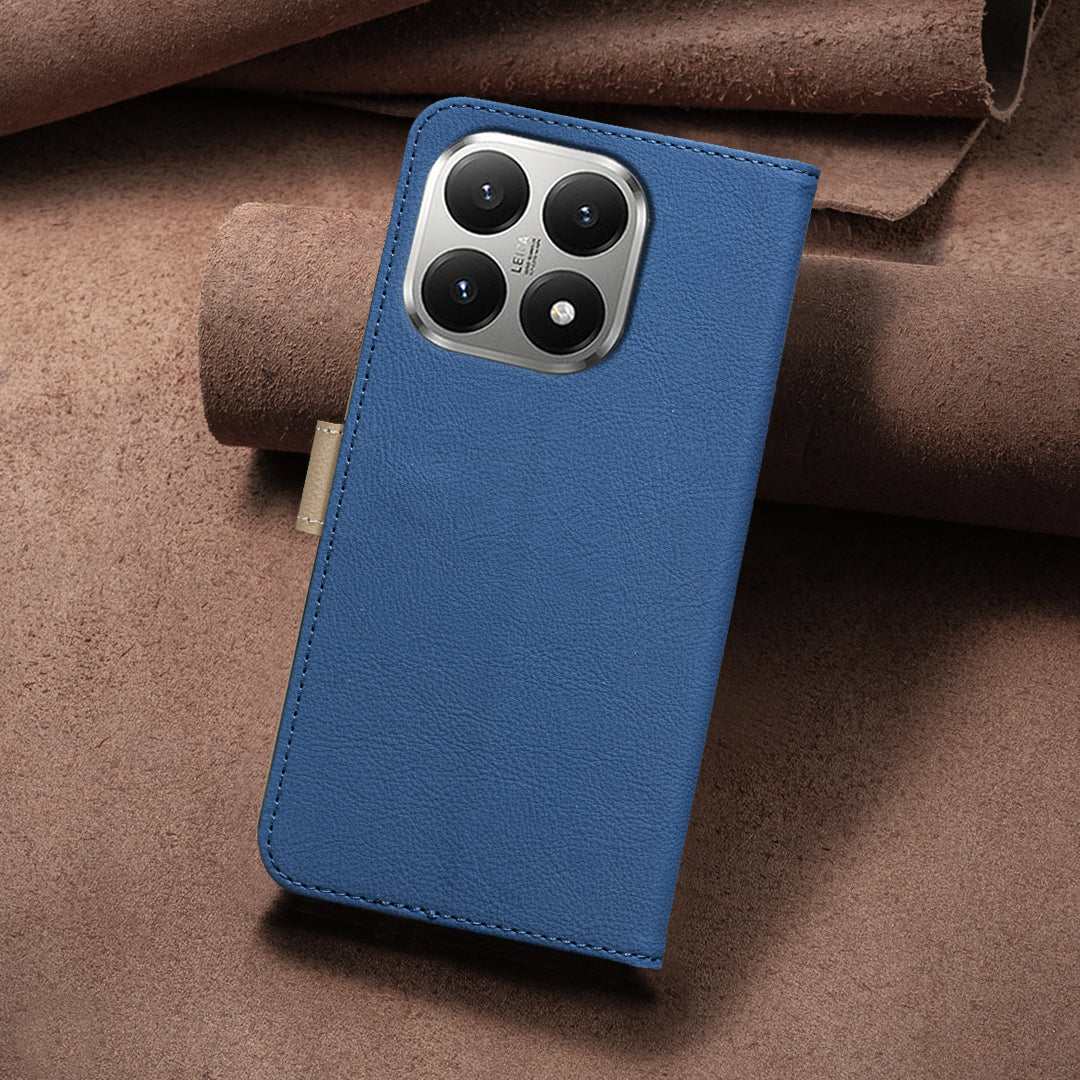 BINFEN COLOR For Xiaomi 15T Leather Case  BF36 Floral Pattern Phone Cover RFID Blocking Wallet Stand