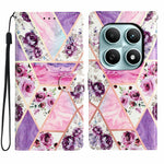 For Xiaomi Poco M8 5G / Redmi Note 15 5G (Global) Wallet Case PU Leather Pattern Printing Stand Phone Cover with Strap
