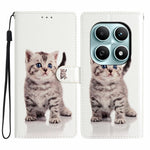 For Xiaomi Poco M8 5G / Redmi Note 15 5G (Global) Wallet Case PU Leather Pattern Printing Stand Phone Cover with Strap