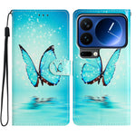For Xiaomi 17 Pro Wallet Case PU Leather Pattern Printing Stand Phone Cover with Strap