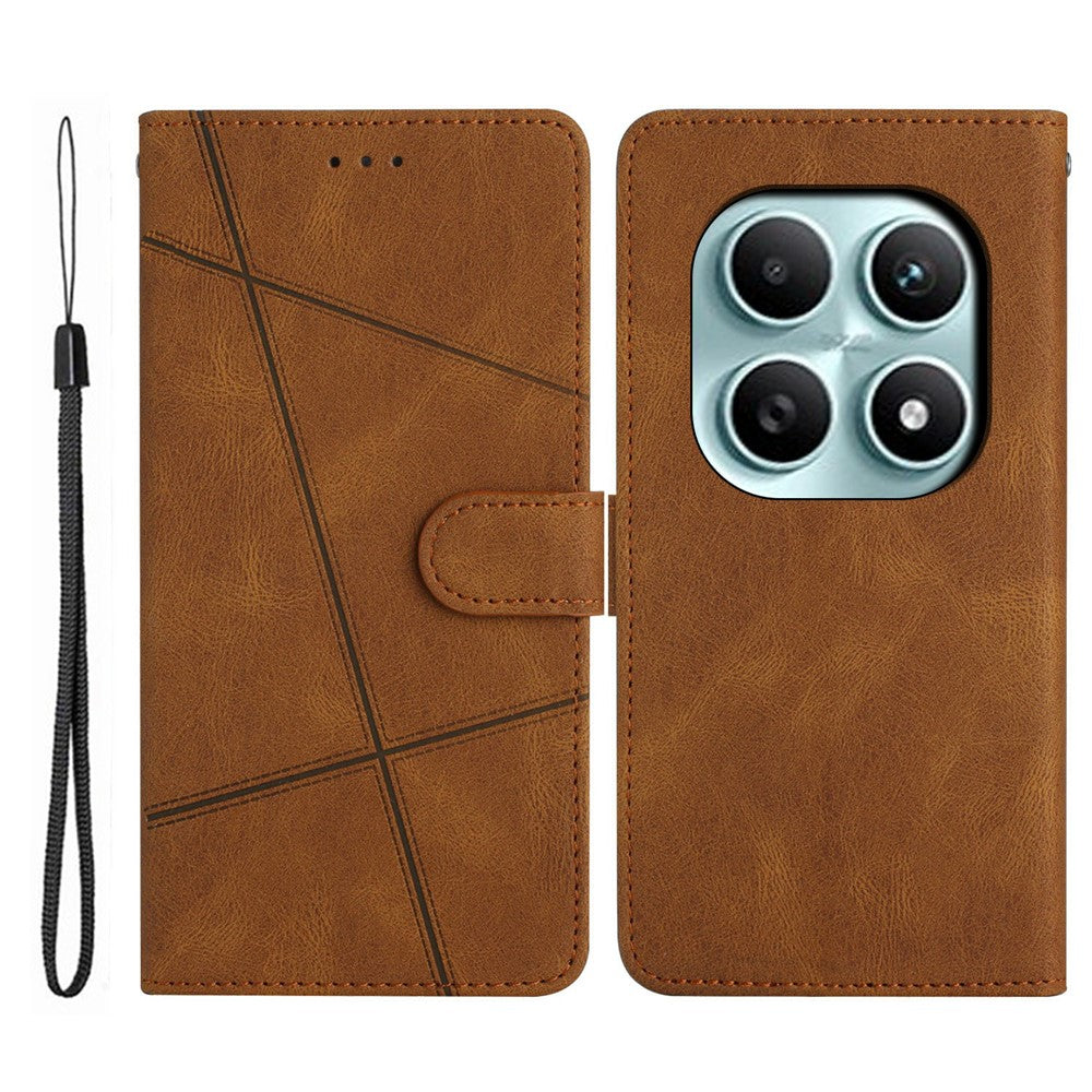For Xiaomi Poco M8 5G / Redmi Note 15 5G (Global) Case Crazy Horse Texture PU Leather Wallet Stand Phone Cover
