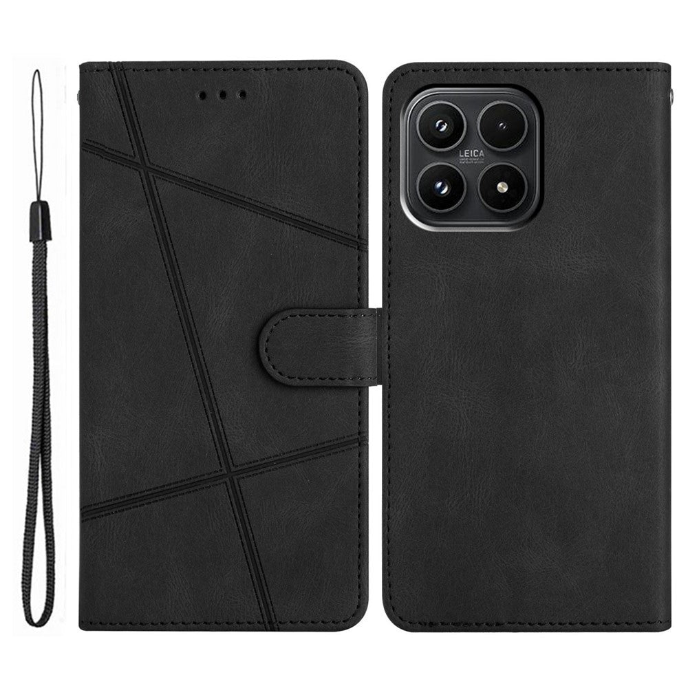 Xiaomi 17-skal Crazy Horse Texture PU-läder plånboksfodral