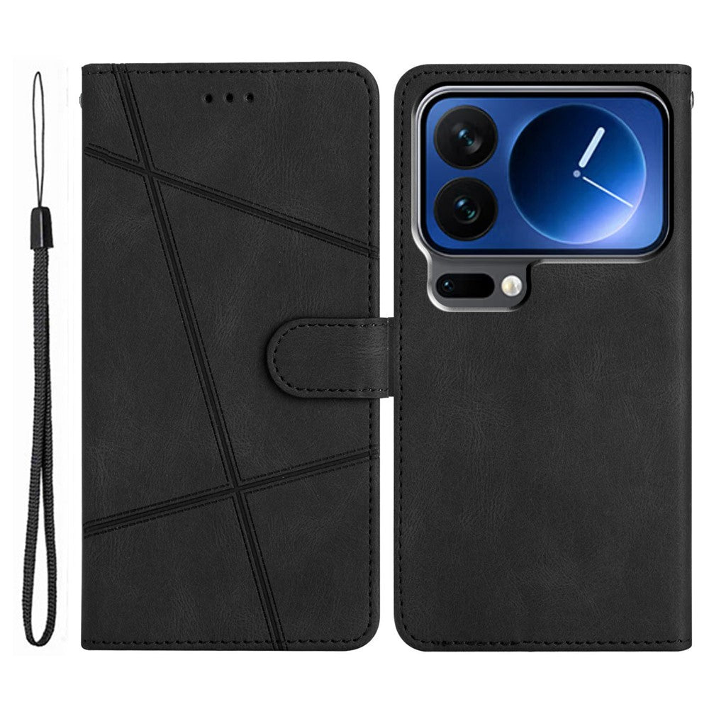 For Xiaomi 17 Pro Case Crazy Horse Texture PU Leather Wallet Stand Phone Cover