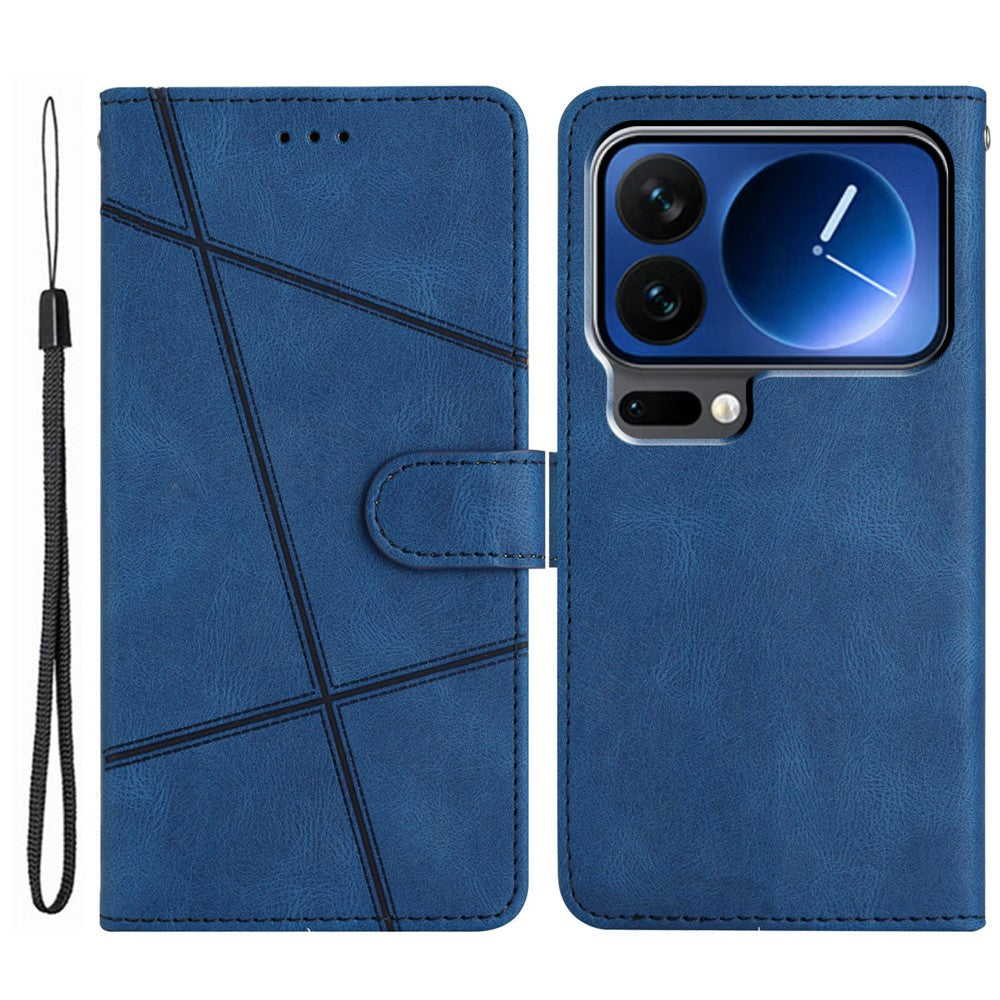 For Xiaomi 17 Pro Max Case Crazy Horse Texture PU Leather Wallet Stand Phone Cover
