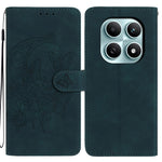 Xiaomi Poco M8 5G / Redmi Note 15 5G (Global) Fodral Fjärilsblomma Präglat PU-läder Plånboksfodral