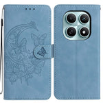 Xiaomi Poco M8 5G / Redmi Note 15 5G (Global) Fodral Fjärilsblomma Präglat PU-läder Plånboksfodral