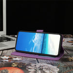 For Xiaomi 17 Pro Case Butterfly Flower Imprinted PU Leather Wallet Stand Phone Cover
