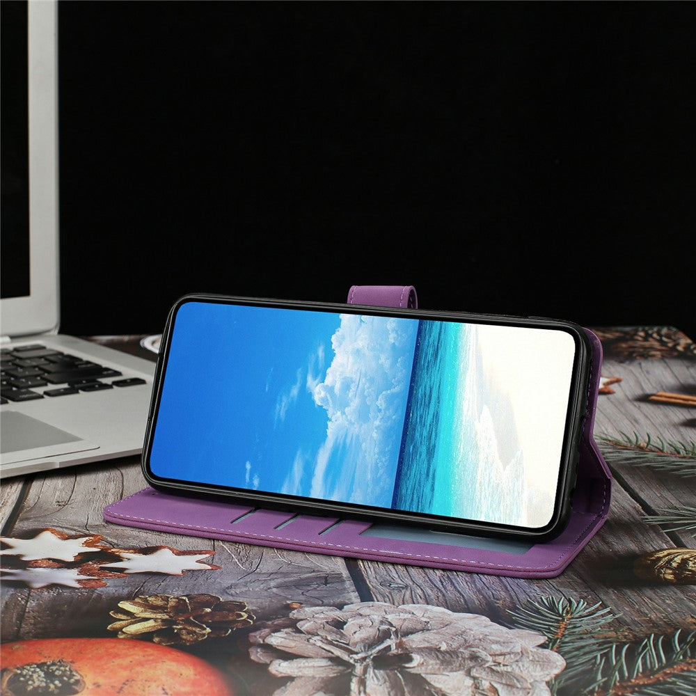 For Xiaomi 17 Pro Case Butterfly Flower Imprinted PU Leather Wallet Stand Phone Cover