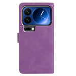 For Xiaomi 17 Pro Case Butterfly Flower Imprinted PU Leather Wallet Stand Phone Cover