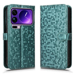 Xiaomi 17 Pro Max Plånboksfodral Prickmönster Avtryck PU-läder mobilskal med Handledsrem