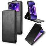 For Xiaomi 17 Pro Max Stand Case Magnetic Clasp Vertical Flip Leather Phone Cover with Card Holder