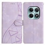 For Xiaomi Poco M8 5G / Redmi Note 15 5G (Global) Case Wallet Stand Imprinted Triangle Pattern Leather Phone Flip Cover