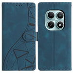For Xiaomi Poco M8 5G / Redmi Note 15 5G (Global) Case Wallet Stand Imprinted Triangle Pattern Leather Phone Flip Cover