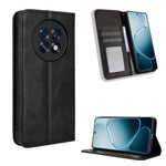 For Oppo A6 GT 5G / Oppo A6 Max 5G / Oppo F31 Pro+ 5G Leather Case Wallet Stand Retro Texture Phone Cover