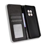 For Oppo A6 GT 5G / Oppo A6 Max 5G / Oppo F31 Pro+ 5G Leather Case Wallet Stand Retro Texture Phone Cover