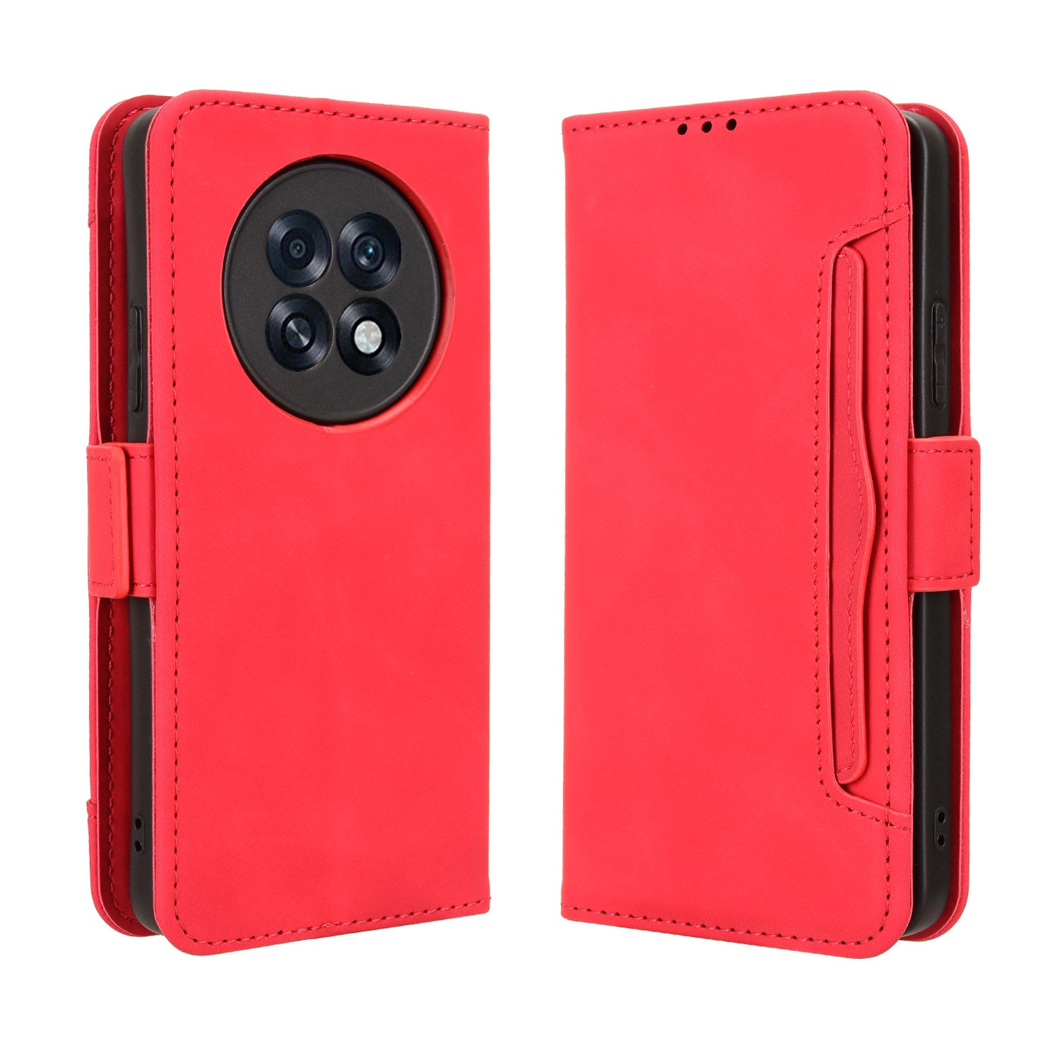 Oppo A6 Max 5G / Oppo A6 GT 5G / Oppo F31 Pro+ 5G Läderfodral mobilplånboksfodral med Flera Kortfack