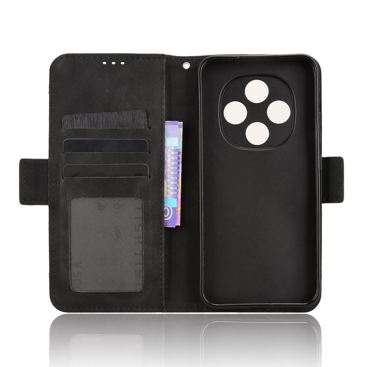 For Oppo F31 Pro 5G Leather Case Phone Wallet Cover with Multiple Card Slots