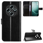 For Oppo F31 Pro 5G PU Leather Case with Strap Crazy Horse Texture Phone Wallet Cover