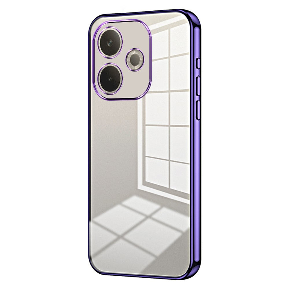 Phone Case For Oppo A5 Pro 4G (Global) / A5 Pro 5G (Global) / A5 Energy 5G (China) Electroplating Frame Soft TPU Cover