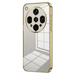 For Oppo Find X8 Ultra 5G Case Electroplating Frame Soft TPU Phone Cover