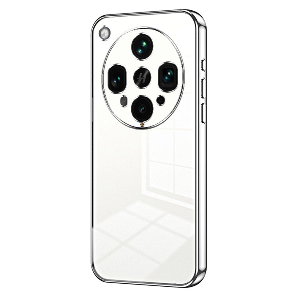 For Oppo Find X8 Ultra 5G Case Electroplating Frame Soft TPU Phone Cover