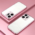 For Oppo Reno14 Pro 5G (Global) Case Electroplating Frame Soft TPU Phone Cover
