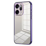 For Oppo Reno14 Pro 5G (Global) Case Electroplating Frame Soft TPU Phone Cover