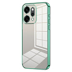 For Oppo Reno14 Pro 5G (Global) Case Electroplating Frame Soft TPU Phone Cover
