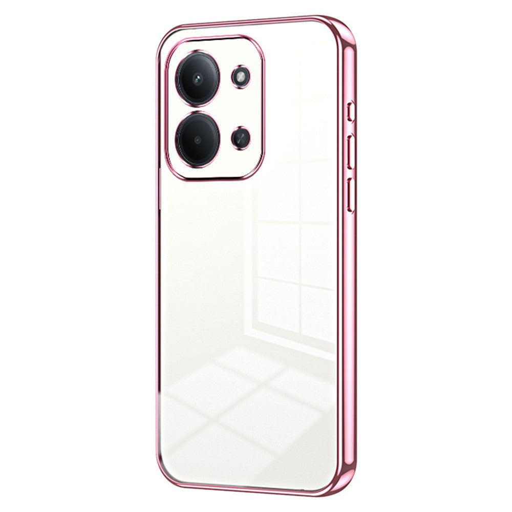 For Xiaomi Redmi 15C 4G (Global) (171mm) / Poco C85 4G (171mm) Case Electroplating Frame Soft TPU Phone Cover
