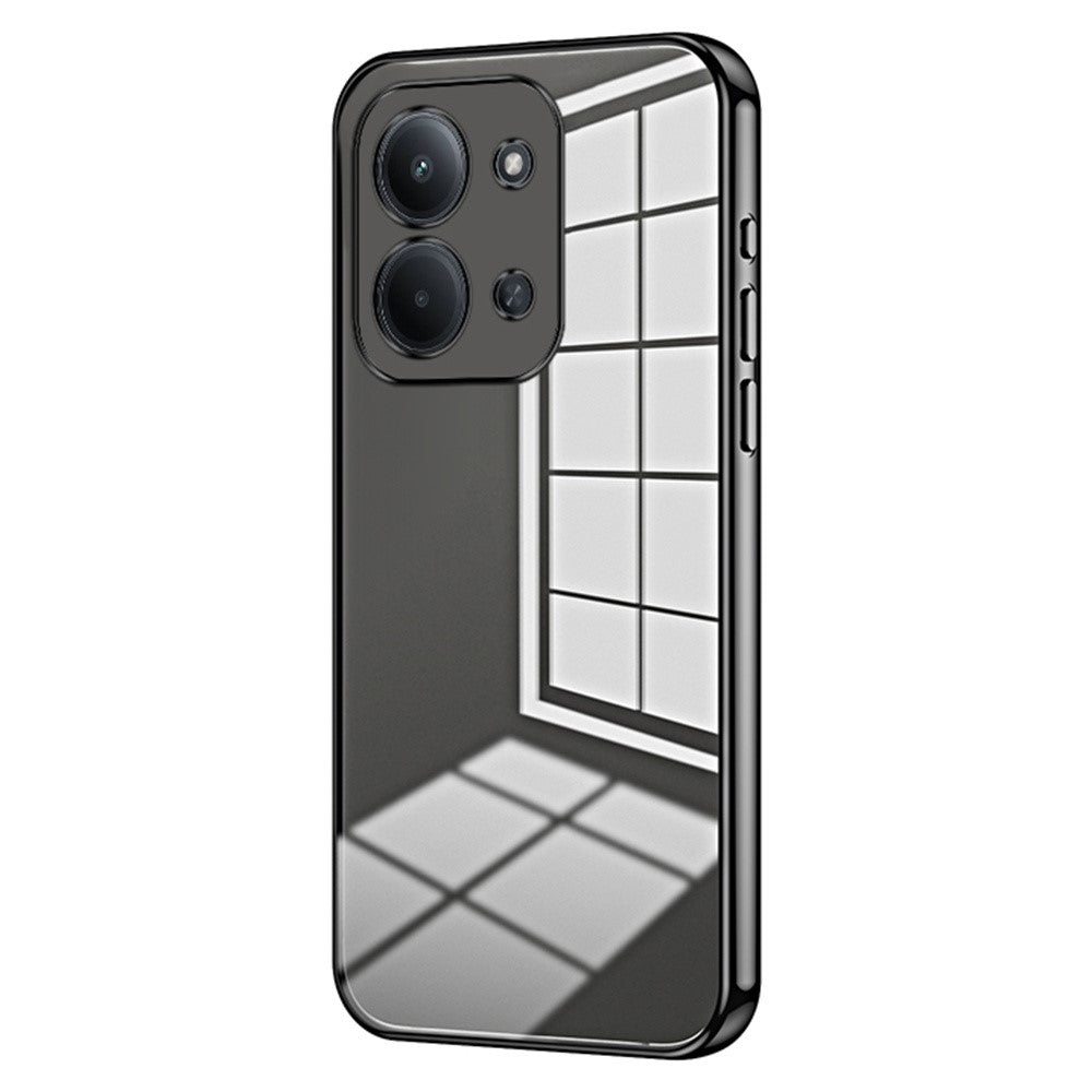 For Xiaomi Redmi 15C 4G (Global) (171mm) / Poco C85 4G (171mm) Case Electroplating Frame Soft TPU Phone Cover