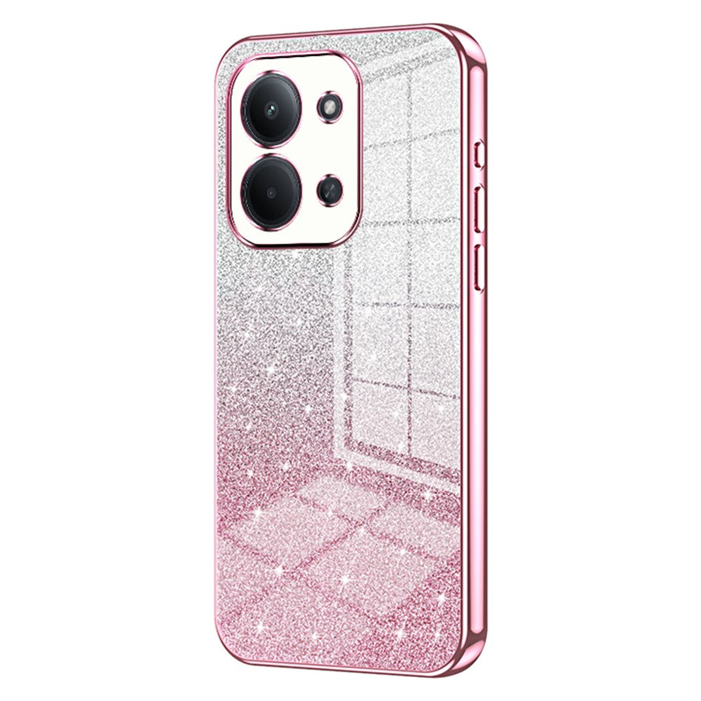 For Xiaomi Redmi 15C 4G (Global) (171mm) / Poco C85 4G (171mm) Case Electroplating Gradient Glitter TPU Phone Cover