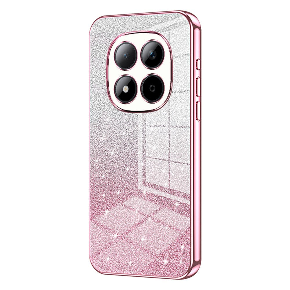 Xiaomi Redmi Note 15 Pro 5G (Global) Skal Galvaniserad Gradient Glitter TPU mobilskal
