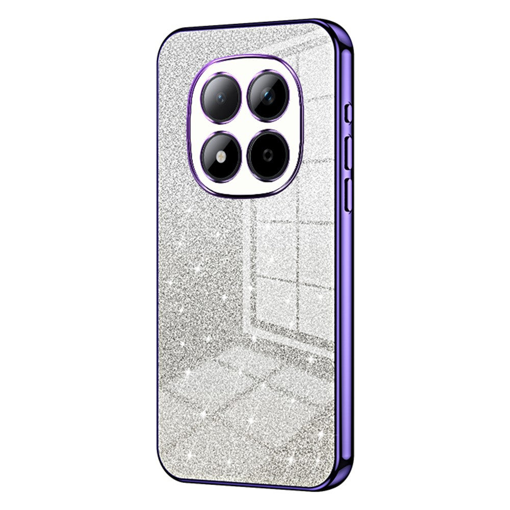 Xiaomi Redmi Note 15 Pro 5G (Global) Skal Galvaniserad Gradient Glitter TPU mobilskal
