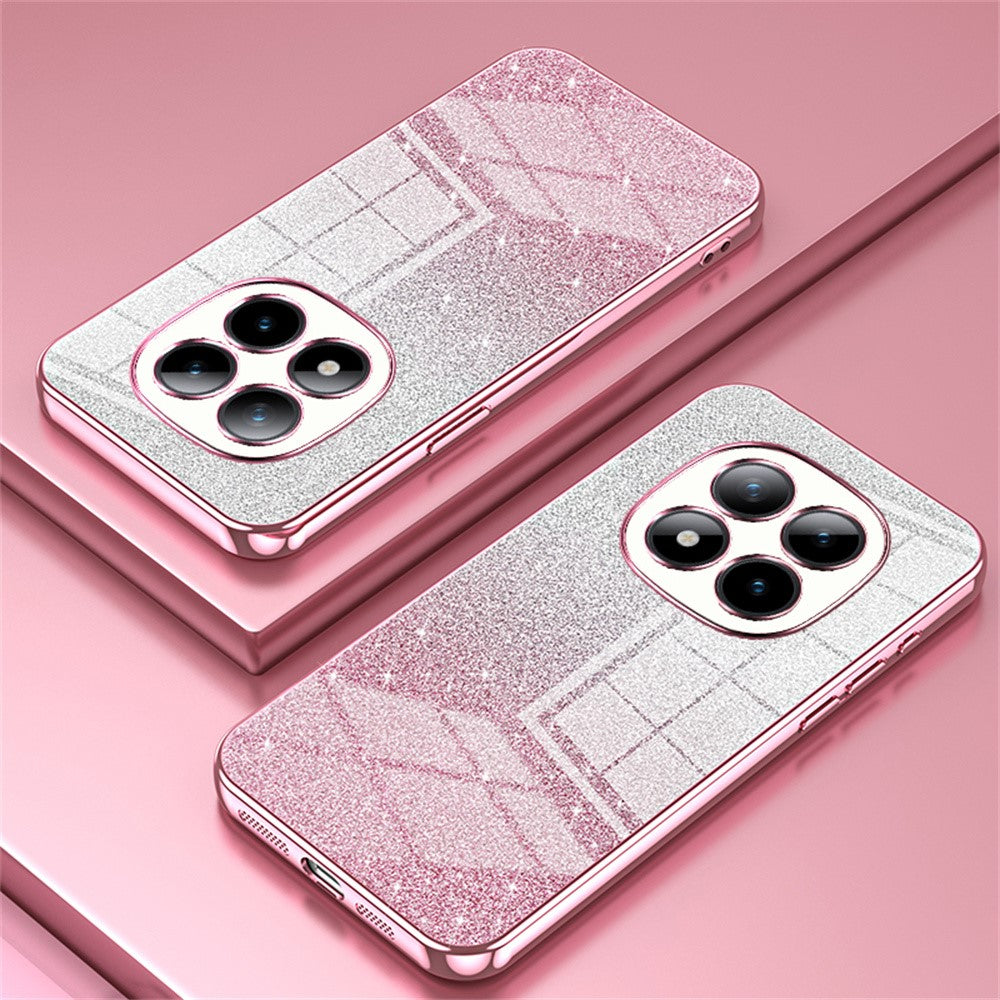 For Xiaomi Poco M8 Pro 5G / Redmi Note 15 Pro+ 5G (Global) Case Electroplating Gradient Glitter TPU Phone Cover