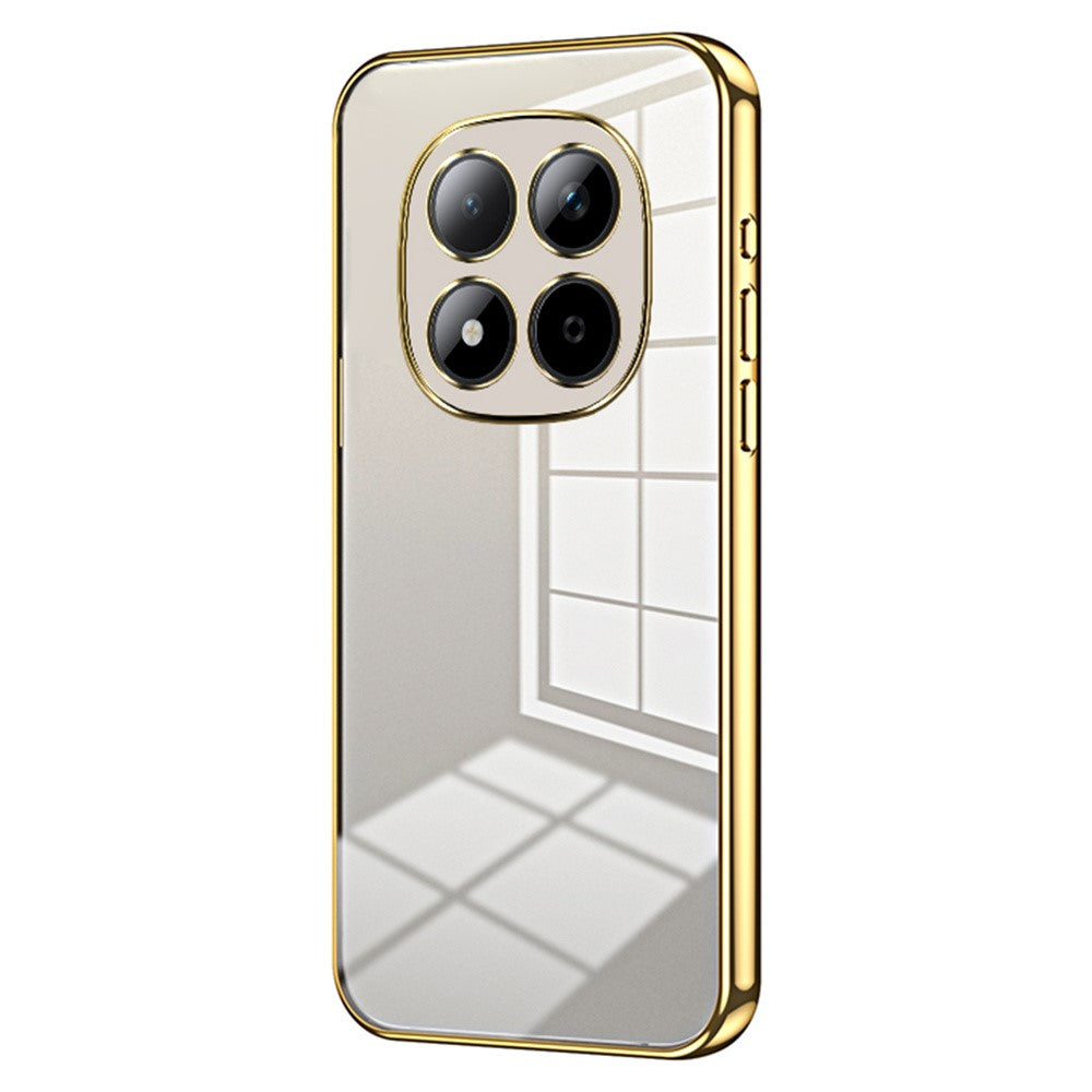 For Xiaomi Redmi Note 15 Pro 5G (Global) Case Electroplating Frame Soft TPU Phone Cover