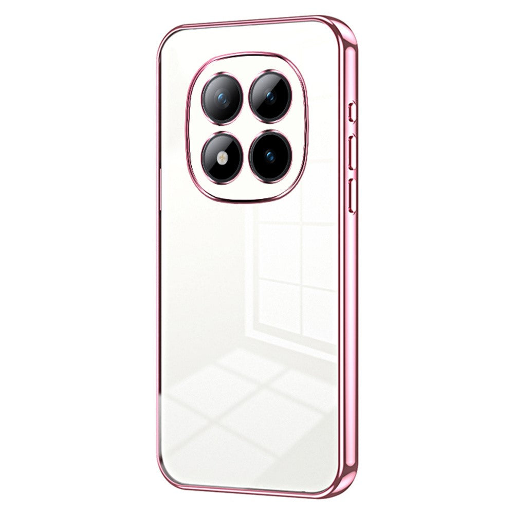 For Xiaomi Poco M8 Pro 5G / Redmi Note 15 Pro+ 5G (Global) Case Electroplating Frame Soft TPU Phone Cover