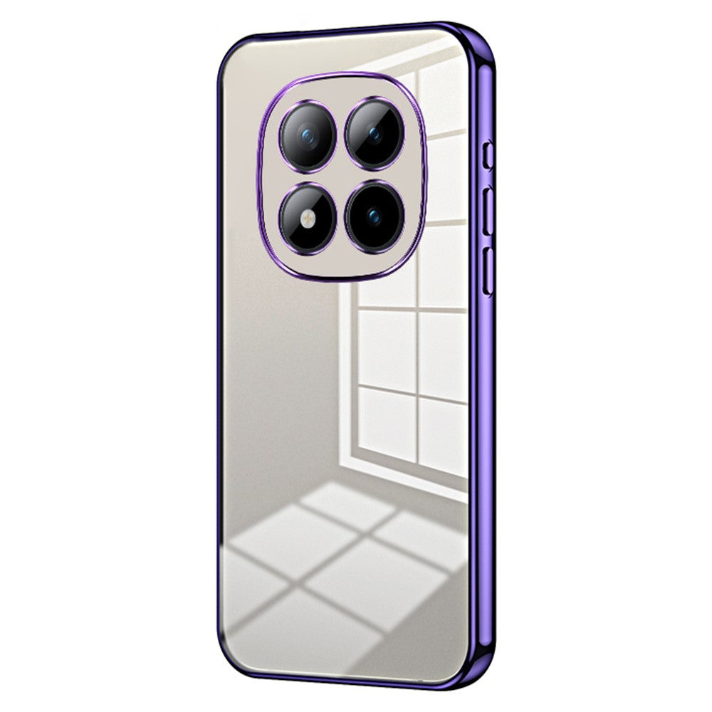 For Xiaomi Poco M8 Pro 5G / Redmi Note 15 Pro+ 5G (Global) Case Electroplating Frame Soft TPU Phone Cover