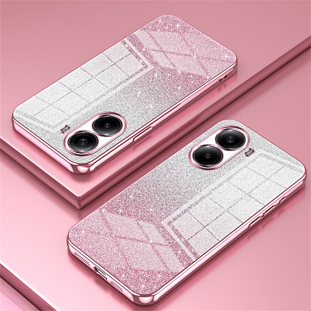 For Xiaomi Redmi Turbo 4 5G / Poco X7 Pro 5G Case Electroplating Gradient Glitter TPU Phone Cover
